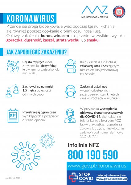 Jak zapobiegać zakażeniu koronawirusem?