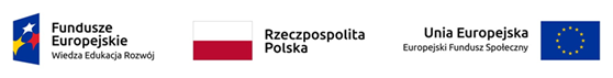 logotypy Fundusze Europejskie, RP, UE