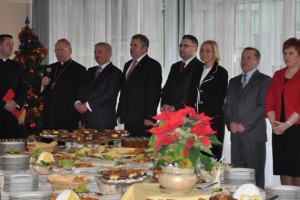 Podzielili się opłatkiem