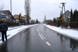 Sypnęło śniegiem