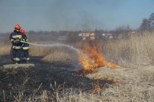 Pożary traw – zmorą strażaków