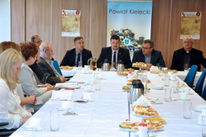 Z dziennikarzami o Jarmarku Świętokrzyskim