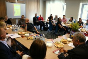 O Dożynkach Powiatowych z mediami