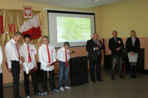 Uczniowie świętowali niepodległość