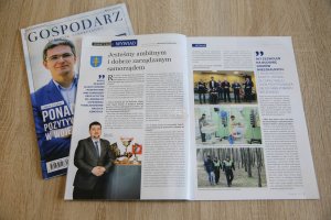 O pracy samorządu powiatu kieleckiego w Gospodarzu