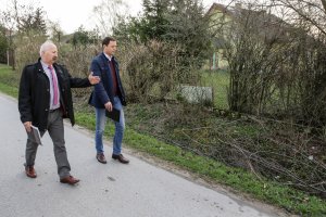 Wizja lokalna stanu dróg w gminie Chmielnik