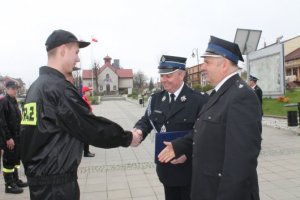 Strażacy w Łagowie świętowali