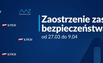 Od soboty nowe zasady bezpieczeństwa