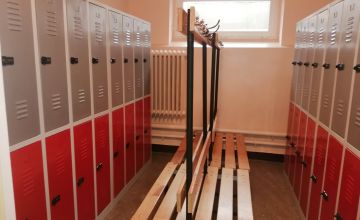 Nowe szatnie w szkole w Bodzentynie