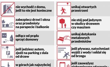 Podpowiadamy, jak powinniśmy zachowywać się w czasie burzy