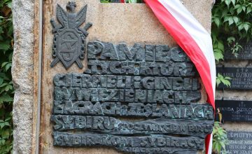 Symboliczny Pomnik Sybiraków na Cmentarzu Starym w Kielcach