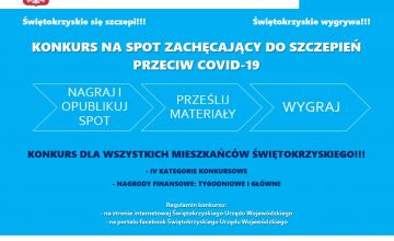 Konkurs na spot zachęcający do szczepień 