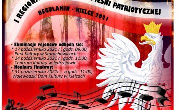 Trwa nabór do I Regionalnego Przeglądu Pieśni Patriotycznych!