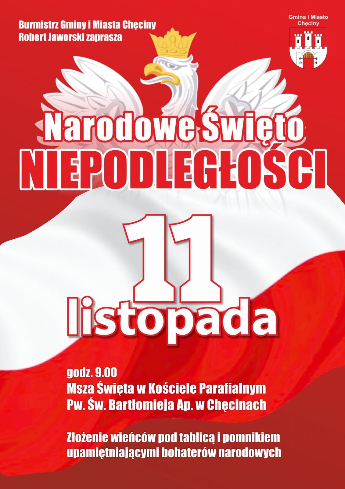 plakat obchody Chęciny