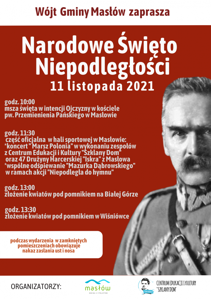 plakat obchodów Masłów