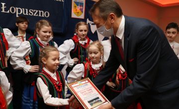 wręczenie nagród podczas finału