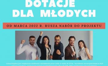 Trwa nabór wniosków - Dotacje dla młodych