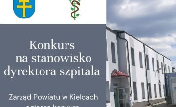 Konkurs na stanowisko dyrektora szpitala