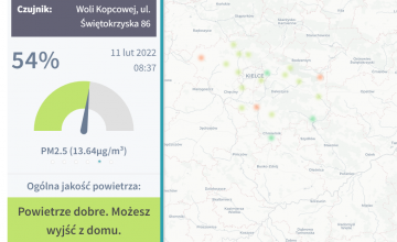 Jakość powietrza w powiecie sprawdzimy online