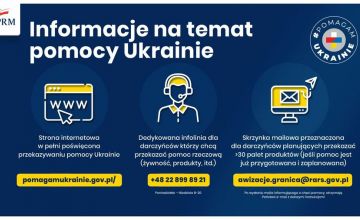 Informacje na temat pomocy Ukrainie
