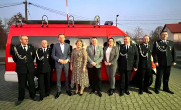 prezentacja wozu strażackiego 