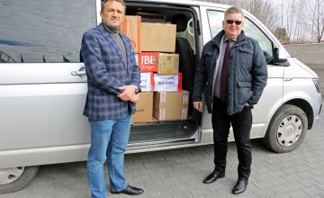 W Starostwie Powiatowym w Kielcach trwa zbiórka darów dla obywateli Ukrainy