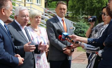 Konferencja prasowa w Bolminie