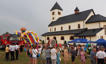 Dożynki w parafii w Domaszowicach