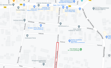 Parking i zmiany w organizacji ruchu na czas przeglądu