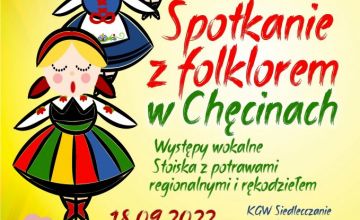 Niedzielne "Spotkanie z folklorem w Chęcinach"
