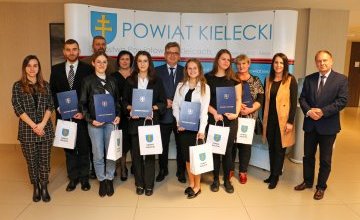 Niezwykli stypendyści starosty kieleckiego
