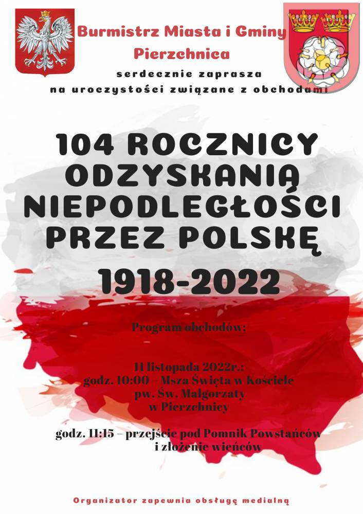plakat obchodów w gminie Pierzchnica