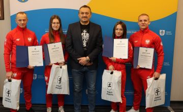 Gratulacje dla młodych Mistrzów Europy w karate - od Starosty