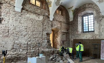 Chęcińska synagoga przechodzi kompleksowy remont