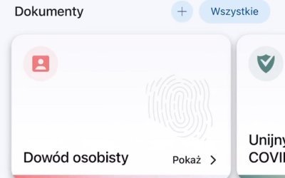 Dowód osobisty w aplikacji