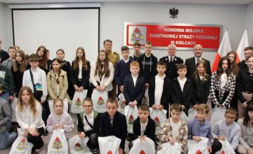 Turniej "Młodzież zapobiega pożarom"