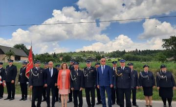 Jubileusz 25-lecia OSP Paprocice i odsłonięcie tablicy poległych w bitwie na Kobylej Górze