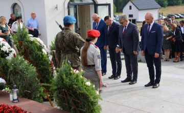 Obchody 80. rocznicy pacyfikacji Michniowa w Mauzoleum Martyrologii Wsi Polskich