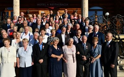 Uroczyste obchody Złotych Godów w Nowej Słupi