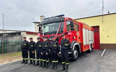 Nowy wóz strażacki dla druhów z OSP Drugnia