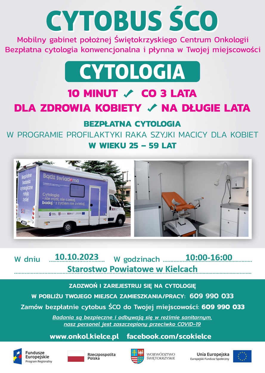Bezpłatna cytologia dla pań