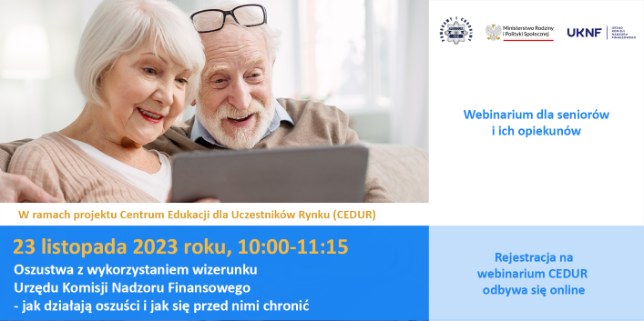 Webinarium dla seniorów