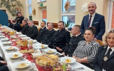 Spotkanie noworoczne strażaków ochotników w Chmielniku