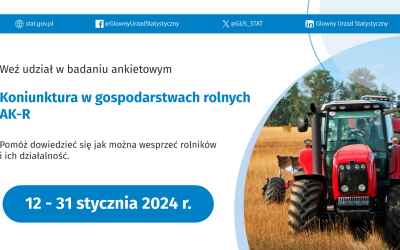 Badanie Koniunktury w Gospodarstwach Rolnych