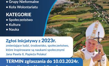 Czekamy na zgłoszenia do Konkursu Inicjatyw Społecznych „FIDES ET RATIO”