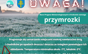 Temperatura miejscami nawet -6°C