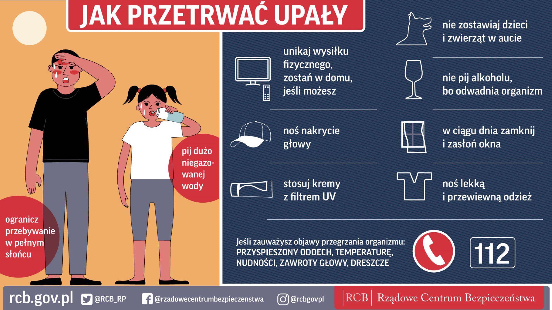 Ostrzeżenie przed upałami