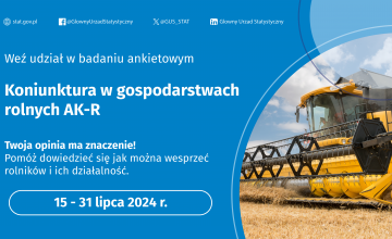 Badanie Koniunktury w Gospodarstwach Rolnych