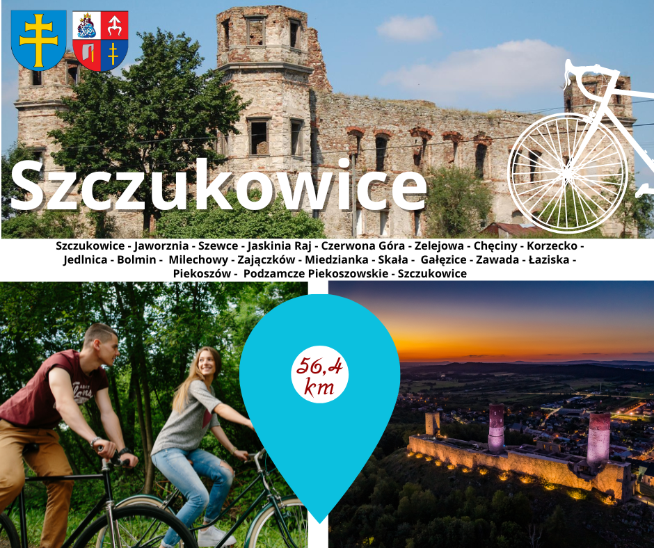 Rowerem Przez Piekoszów i Chęciny