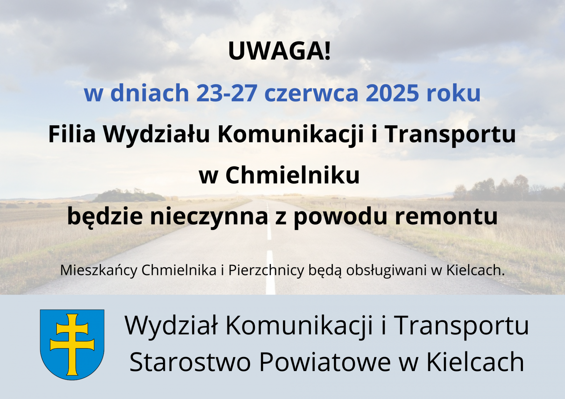 Remont filii WKiT w Chmielniku